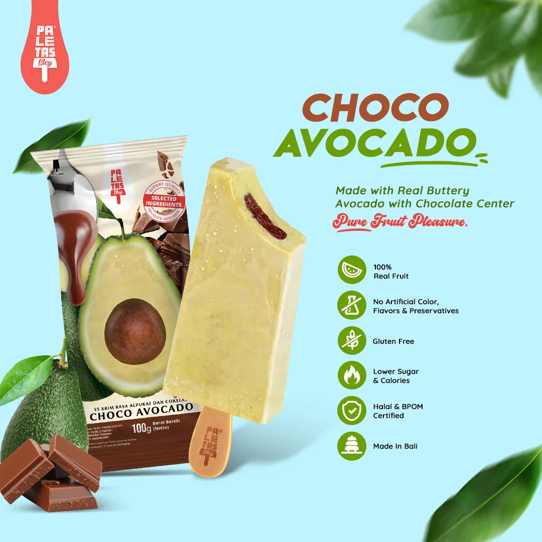Es Krim Paletas Wey Choco Avocado