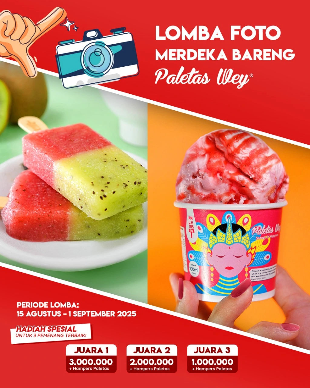 Es Krim Sehat Paletas Wey