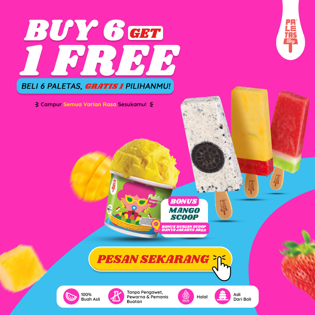Paket BUY 6 GET 1 FREE