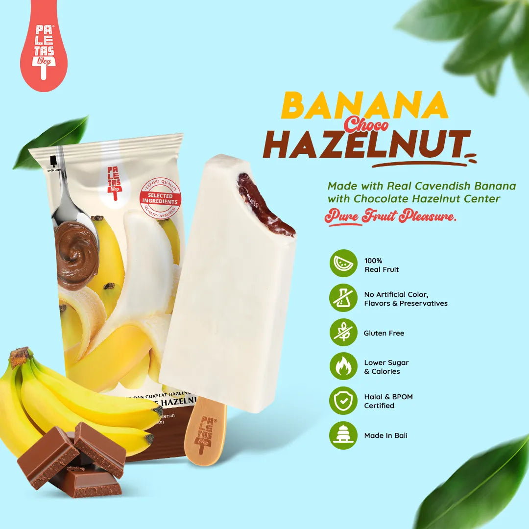 Es Krim Paletas Wey Banana Choco Hazelnut