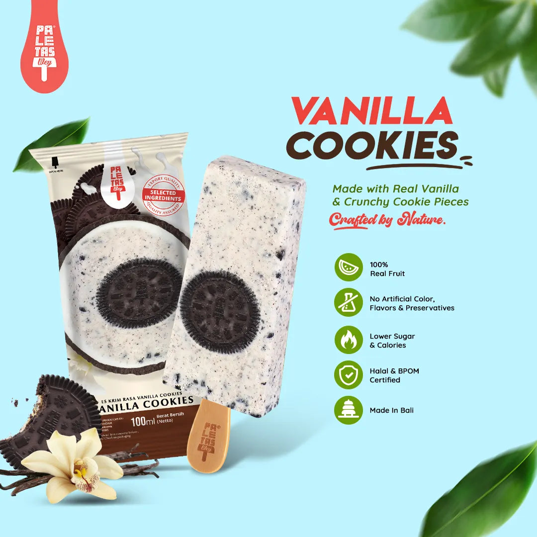 Es Krim Paletas Wey Vanilla Cookies