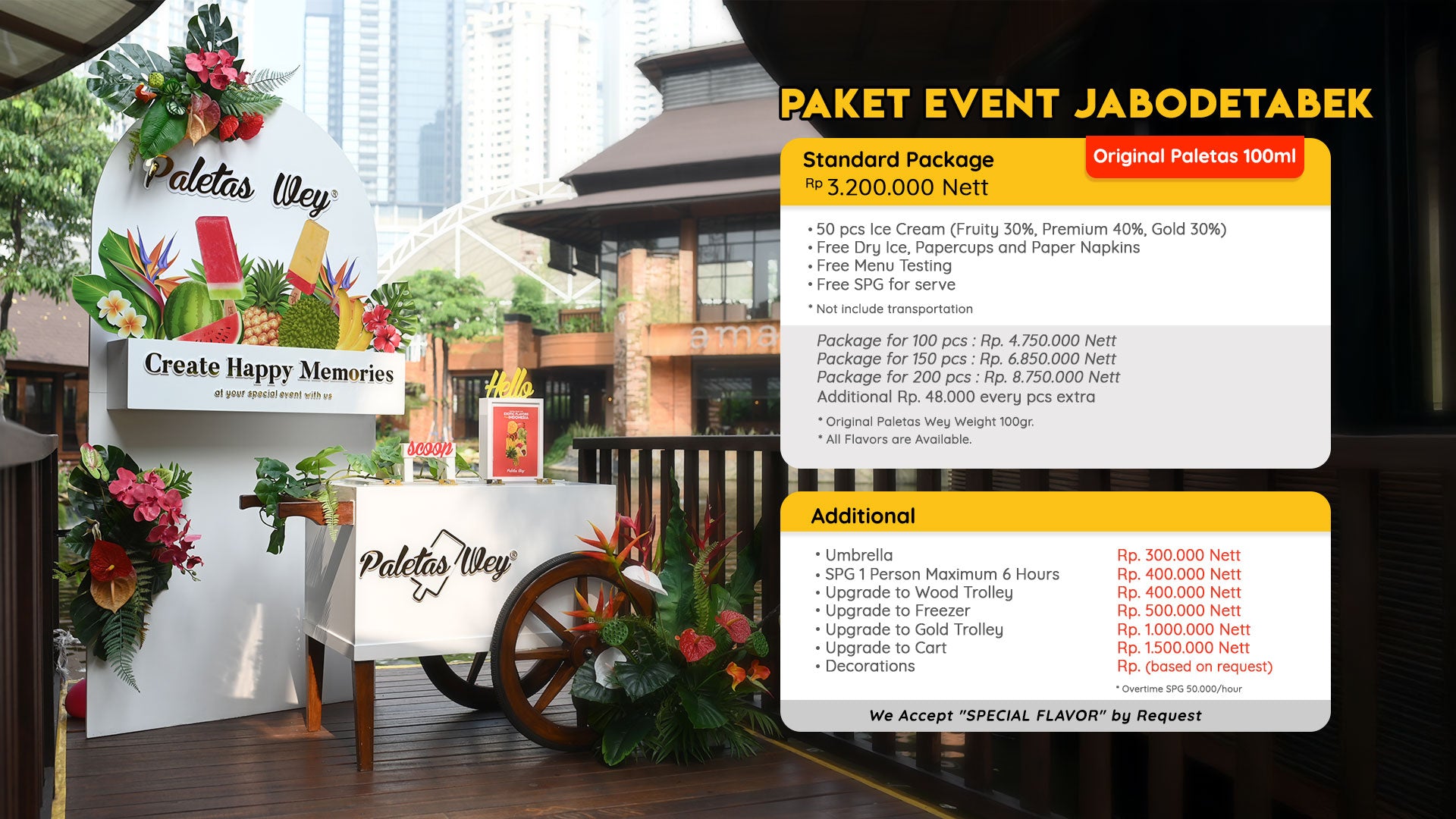 banner event jabodetabek paletas wey
